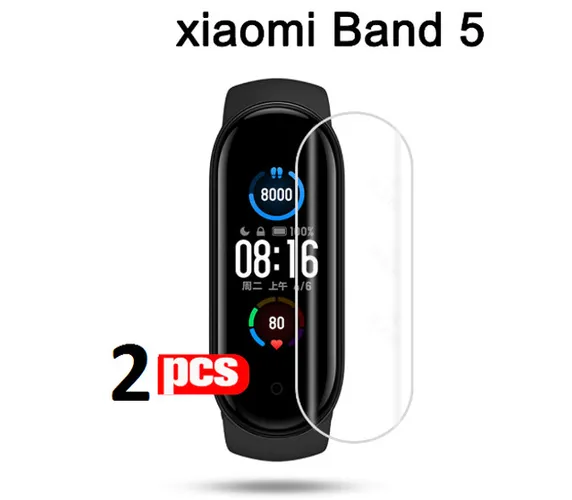 Kit 2 Películas Xiaomi Miband 4 ou 5 (sem Bolhas)