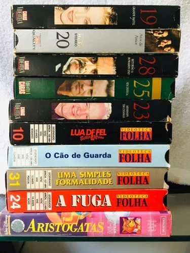 Vídeo cassete JVC Intelligent - 4 cabeças + 43 Fitas de filmes consagrados - R$ 80,00