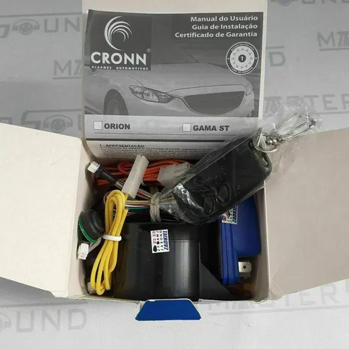 Alarme cronn Gamast. Com (1) um controle. Garantia de (1)um ano. Novo. Instalado.