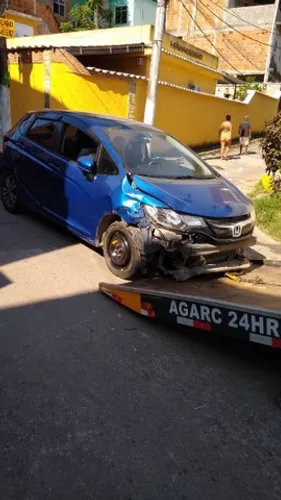 Porta farol capo grade paralama honda fit city civic hrv e new Civic 