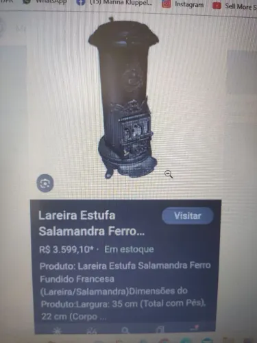 Salamandra ferro Marumby 