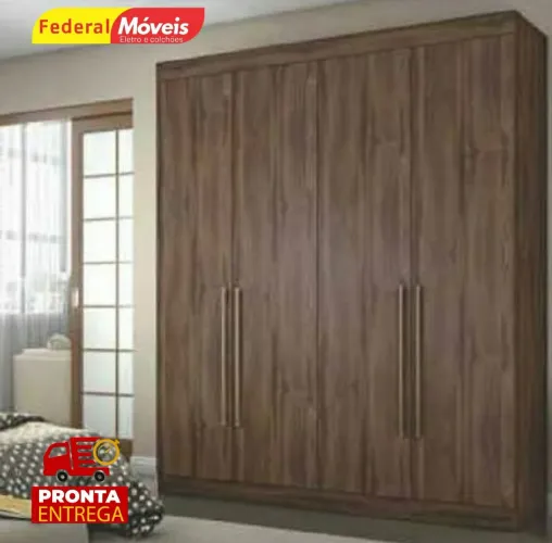 Guarda Roupa 4 Portas Temos Outras Cores