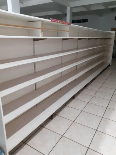 Prateleira gôndola para supermercado