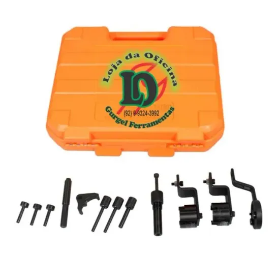 Conj. Ferrams. p/ troca correia motor picapes: Amarok, Ranger, nova S10, Troller,transit