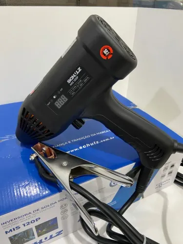Máquina de Solda Inversora Pistola 120A Portátil Mis120p 220v