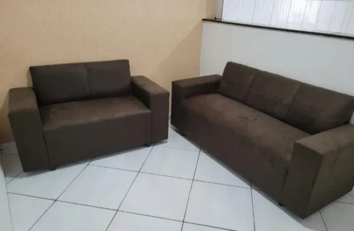 Promoção Sofa 2 e 3 Lugares Cristal Direto da Fábrica