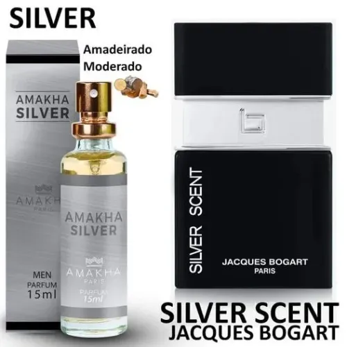 Perfume Importado Silver Amakha Paris