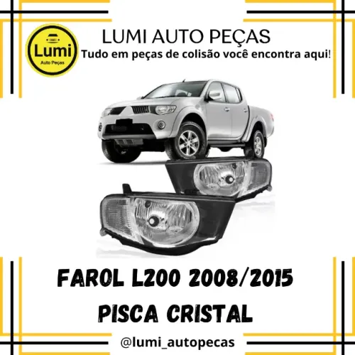 Farol L200 2008/2016 - NOVO 