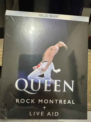 Queen Rock Montreal Live Aid blu-ray 2 discs importado
