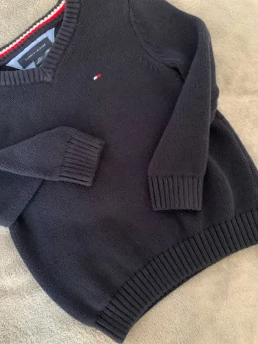 Suéter Tommy Hilfiger azul marinho - INFANTIL