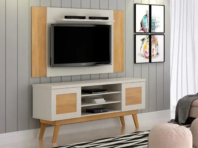 Rack Detroit Com Painel América 65? Até 12x - Frete Grátis