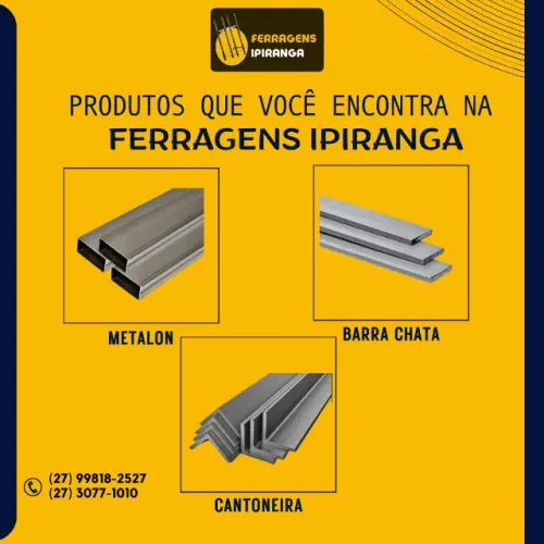 Barra Chata Aço 3/8'' x 1/8''