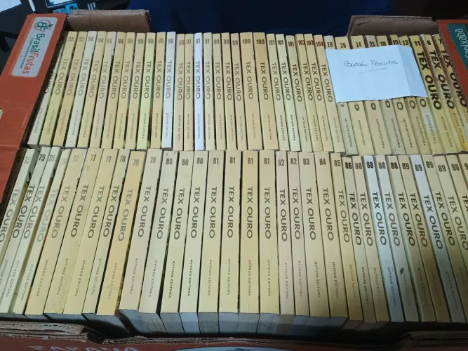 Coleção gibis Tex Ouro - 70 Edições, venda avulsa 