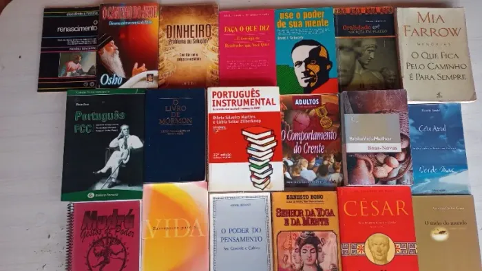 Livros e revistas, novos e usados