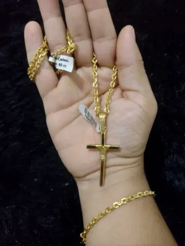 Kit Corrente Cadeado + Pingente + Pulseira banhado a ouro puro 18k
