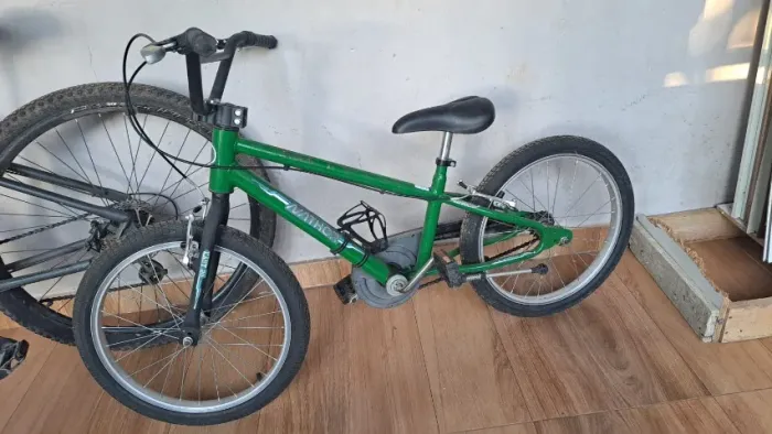 Bicicleta Infantil Aro 20 Nathor Army Cor Verde