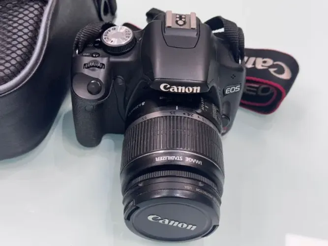 Canon DSLR EOS T1i + Lente 18-55 - Excelente Estado
