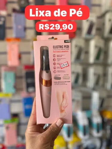 Lixa Elétrica para os Pés - Nova