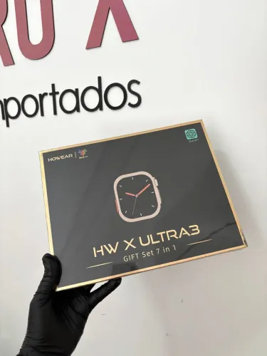 RELÓGIO SMARTWATCH HW X ULTRA 3 C/7 PULSEIRAS