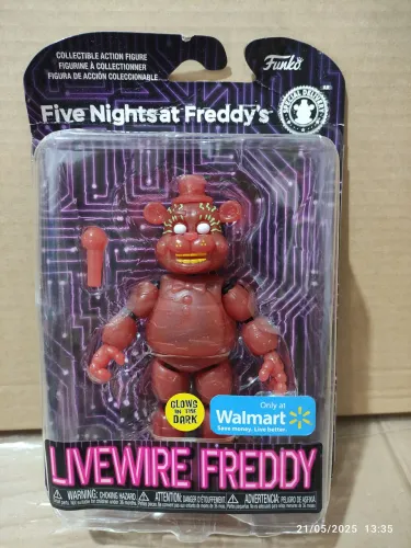 Boneco Livewire Freddy - Five Nights at Freddy's