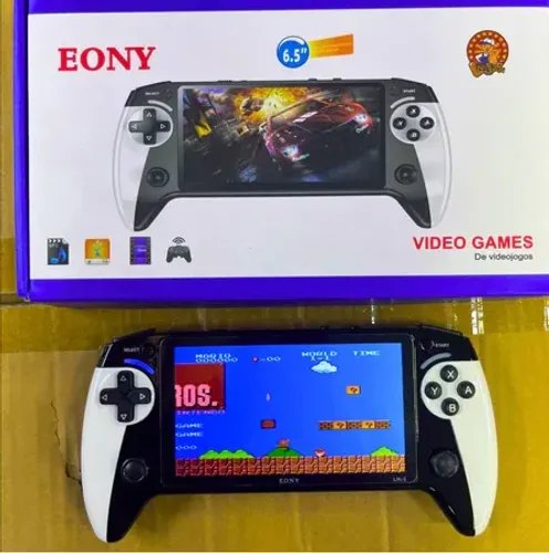 Vídeo Game portátil PSP 10000 jogos retrô tipo Ps.5 Eony 6.5 Polegadas