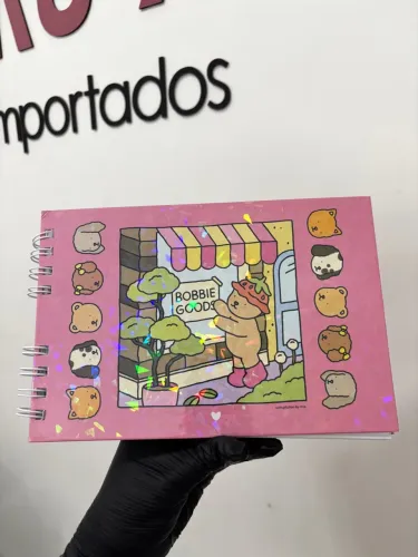 Caderno de Desenho para colorir