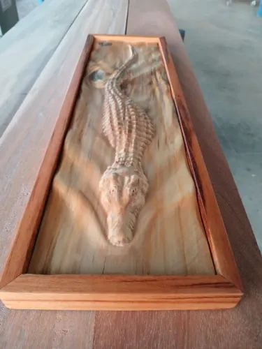 Crocodilo 15 x 60 Madeira Macica