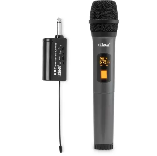 Microfone Sem Fio UHF LeLong