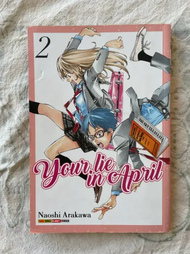 Vendo mangás Your lie in April.