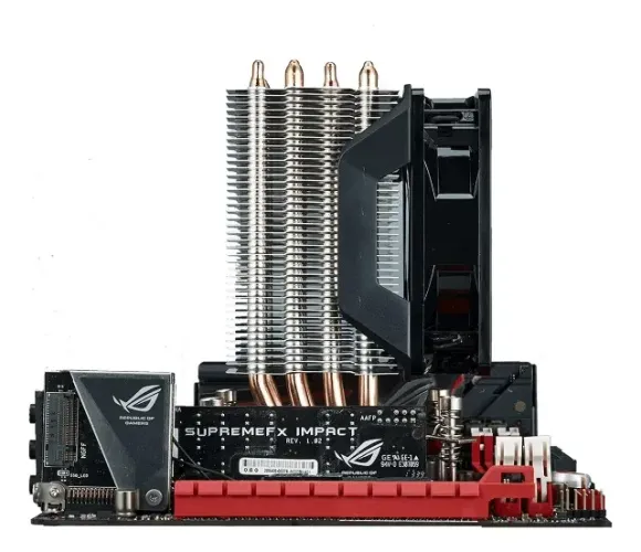 Cooler Master Hyper H412r - Refrigerador de ar de CPU compacto, ventilador PWM de 95 mm, 4