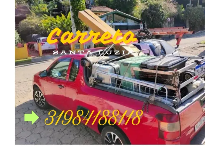 Carreto, Santa Luzia, são Benedito