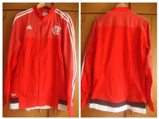 Jaqueta Flamengo Hino Apresentação 2015/2016 Raridade Original Agasalho 