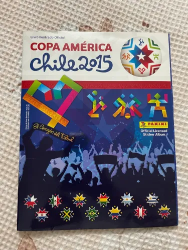 Album Copa América 2015 Panini Completo.