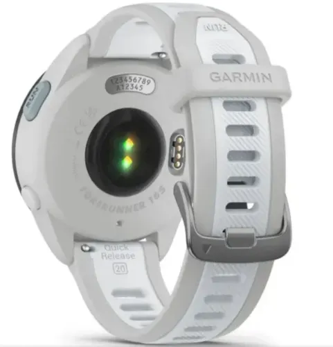Relogio Garmin Forerunner 165 Amoled Branco Music Novo nfe