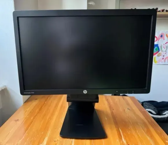 Monitor Wide HP 20 Pol - Imagem HD - Inclina e Gira 90° - Garantia e NFiscal