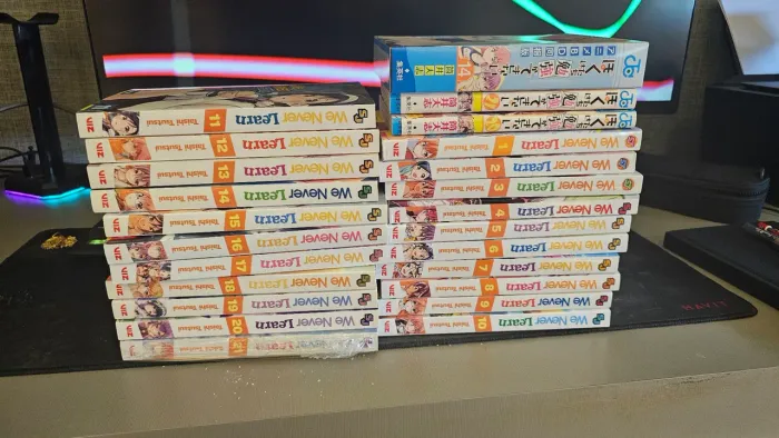 Coleção Mangá We Never Learn importada 