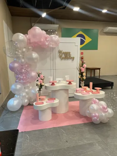 Decoração de aniversário / pegue e monte 