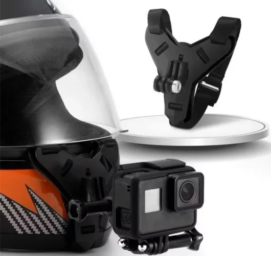 Suporte de câmera para capacete câmeras Gopro Sjcam 