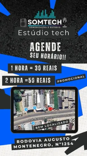 Sonorização e estúdio