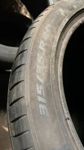 Pneu 315/35/20 Pirelli p0 95 % Vida util.
