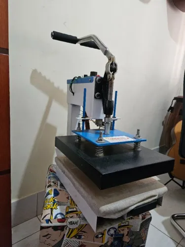 Maquina de sublimação com impressora compacta print