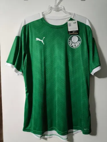 Camiseta Palmeiras Puma Verde pre jogo