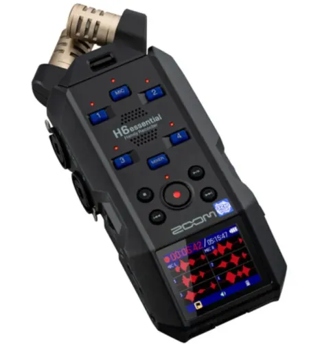 Gravador ZOOM H6 Essential 32bits com bluetooth dongle!