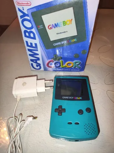 Game boy color com fonte e caixa repro