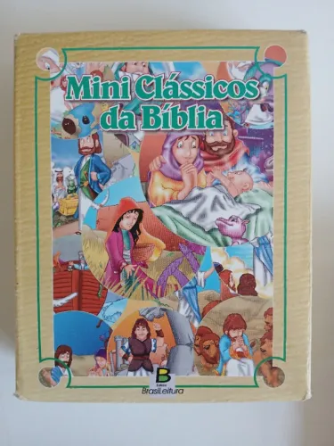 Mini Clássicos da Bíblia Livrinho Infantil Crianças Jesus Histórias Livros Fé Religião