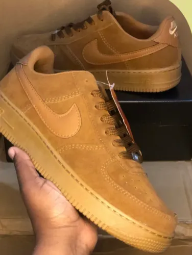 Nike Air Force 1 Suede Marrom