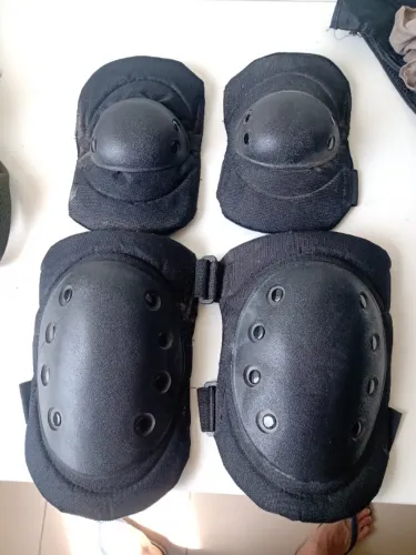 Joelheiras e cotoveleiras para skate, patins entre outros esportes