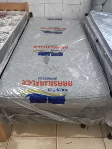 CAMA BICAMA NOVA , ESPUMA SELADA 