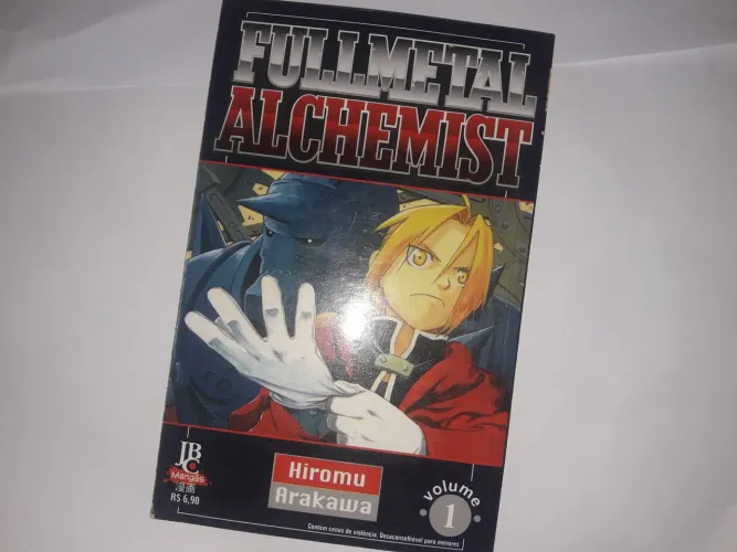 Manga Fullmetal Alchemist Volume 1 (2007)q