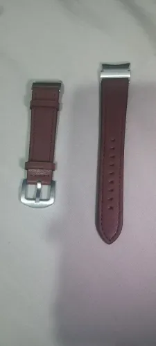 Pulseira de couro para galxy watch
